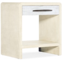 Contemporary Nightstand with USB Port