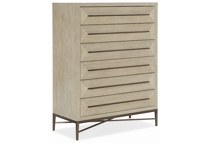 Cascade Drawer Chest by Hooker Furniture at Gill Brothers Furniture & Mattress