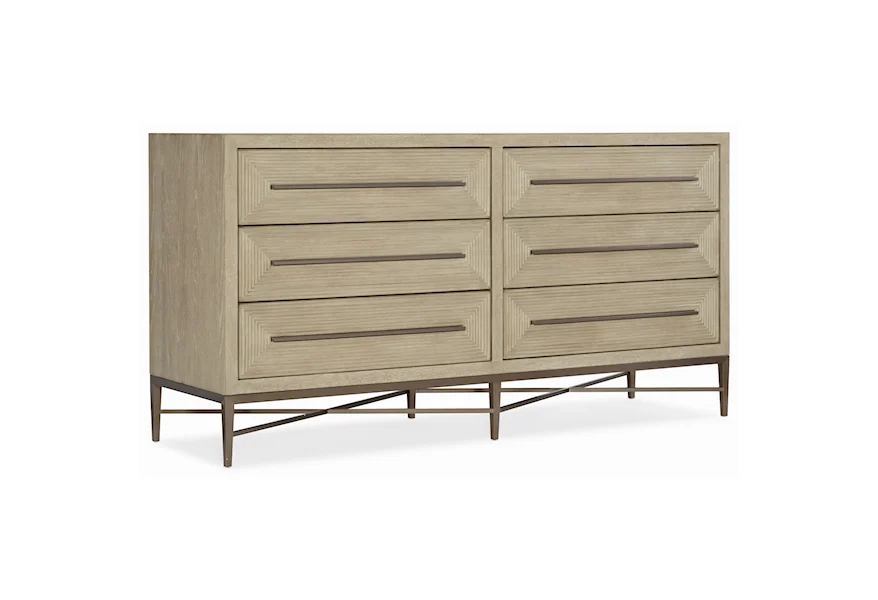 Cascade Dresser by Hooker Furniture at Gill Brothers Furniture