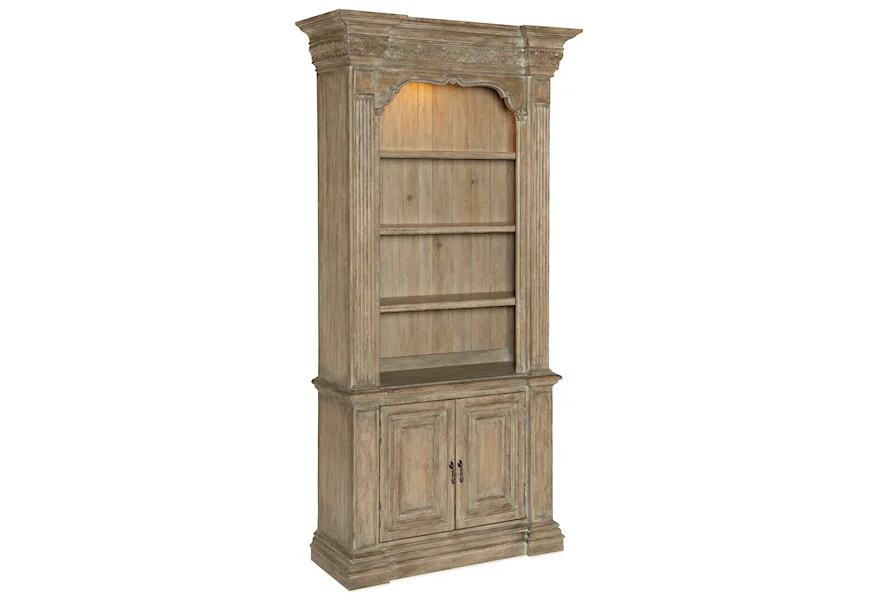 Castella Bookcase by Hooker Furniture at Miller Waldrop Furniture and Decor