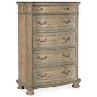 Traditional 5-Drawer Chest