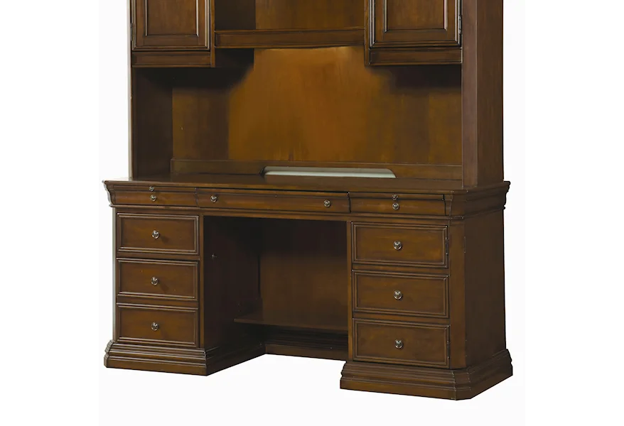 Cherry Creek  Computer Credenza by Hooker Furniture at Miller Waldrop Furniture and Decor