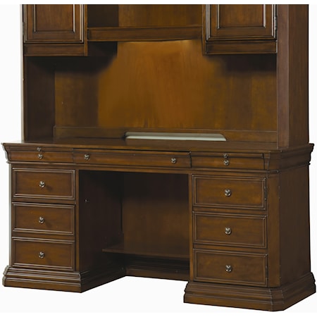 Traditional Computer Credenza