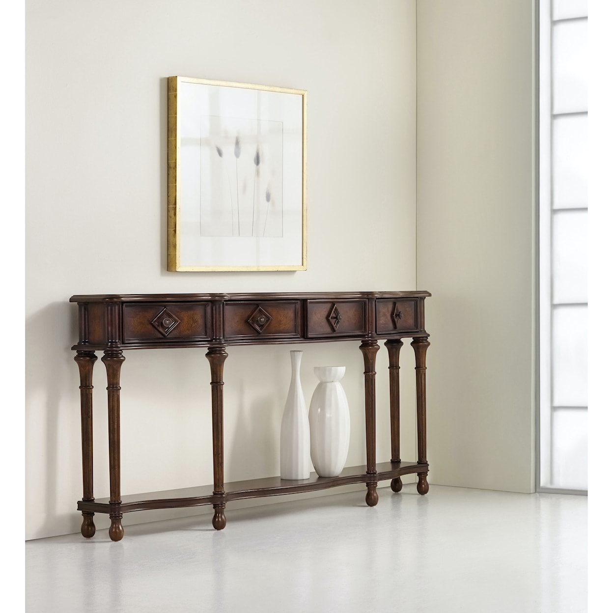 Hooker Furniture Chests and Consoles 72-Inch Hall Console