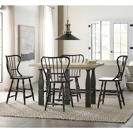 5-Piece Counter Pub Table Set