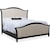 Hooker Furniture Ciao Bella King Upholstered Bed with Nailhead Trim