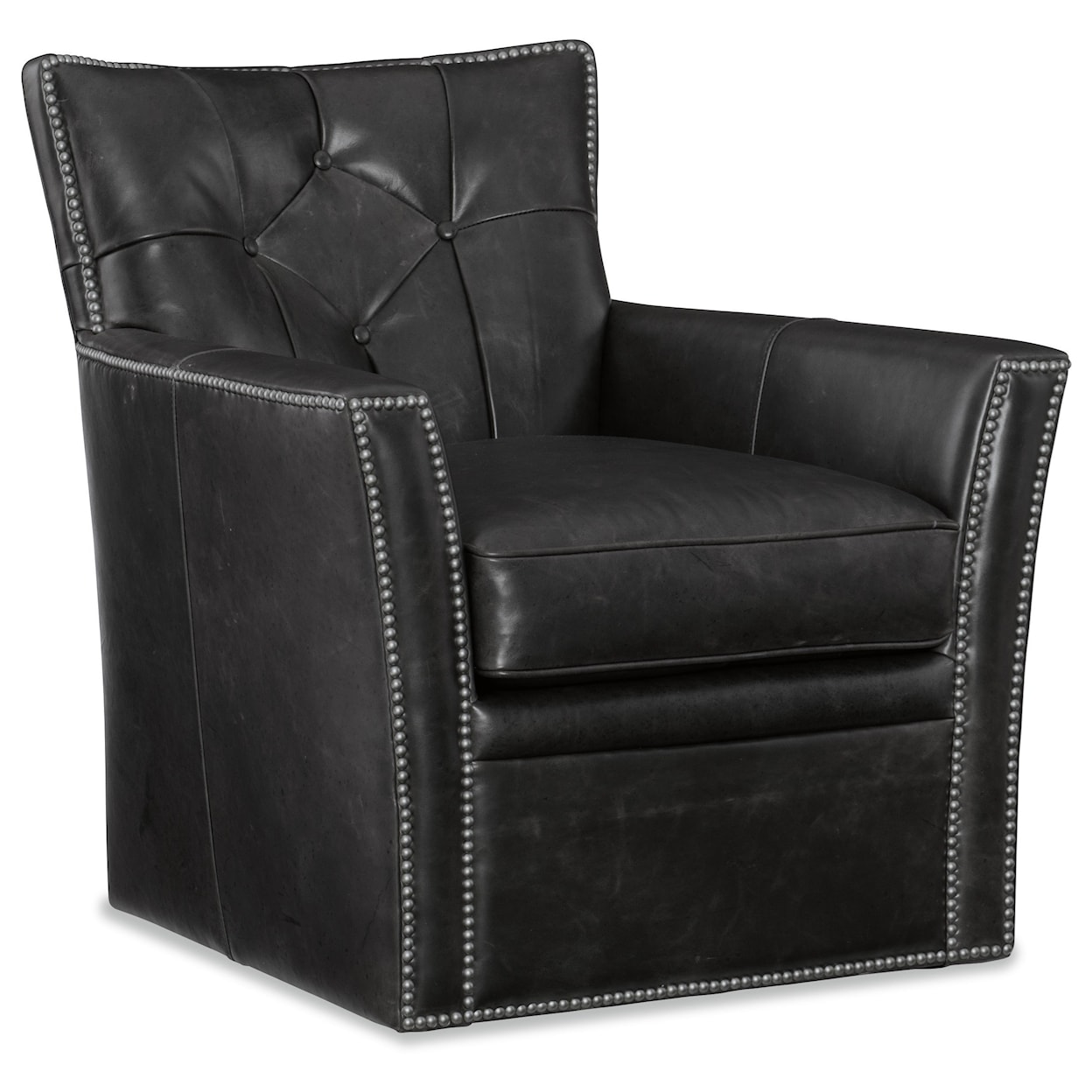 Hooker Furniture Conner Swivel Club Chair