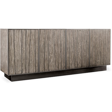 Modern Wooden Entertainment Console