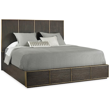 Modern Queen Low Bed