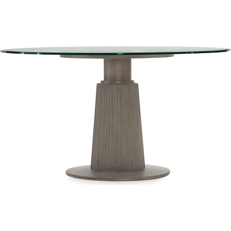 48" Adjustable Height Round Dining Table