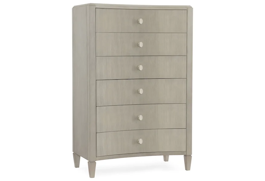 Elixir Six-Drawer Drawer Chest by Hooker Furniture at Miller Waldrop Furniture and Decor