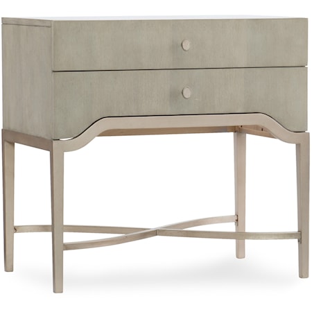 Two-Drawer Nightstand