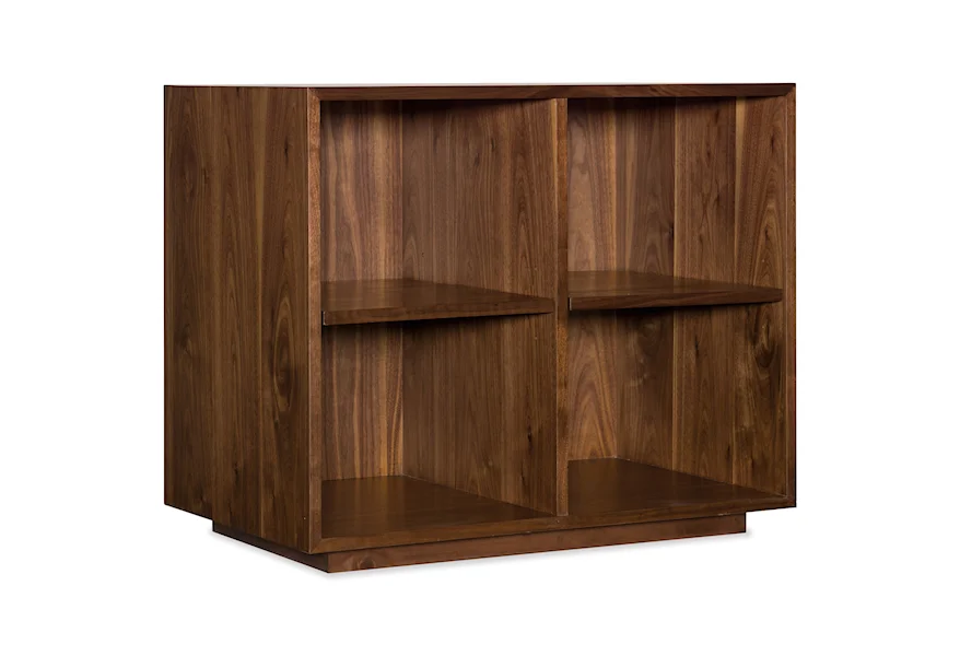 Elon Bunching Short Bookcase by Hooker Furniture at Zak's Home