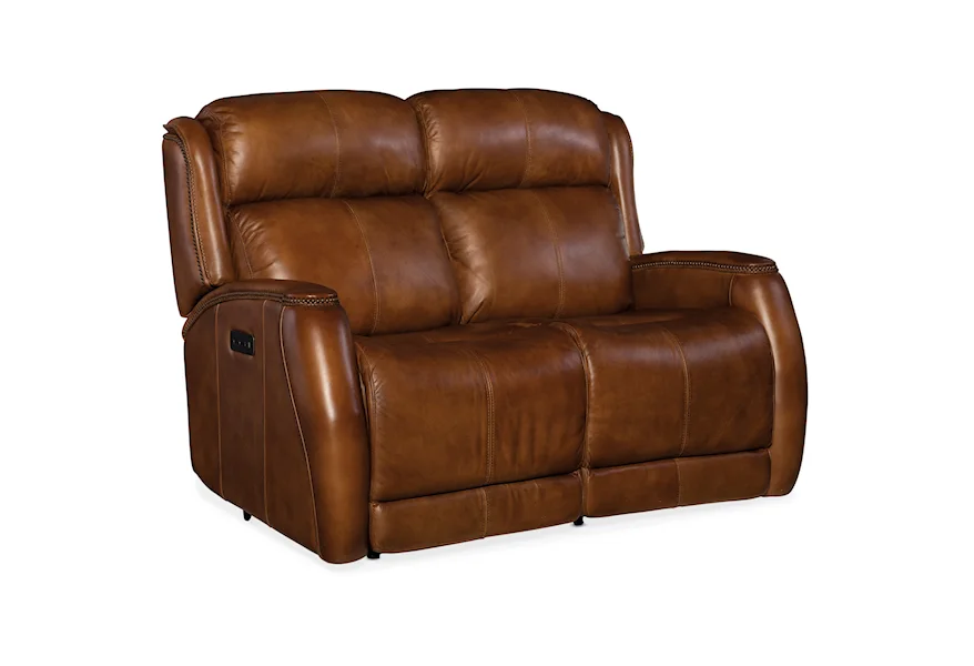 Emerson Power Loveseat with Power Headrest by Hooker Furniture at Zak's Home