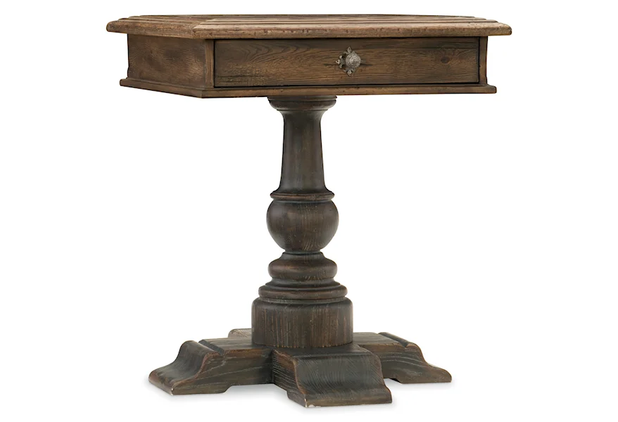 Hill Country Kirby Bedside Table by Hooker Furniture at Miller Waldrop Furniture and Decor