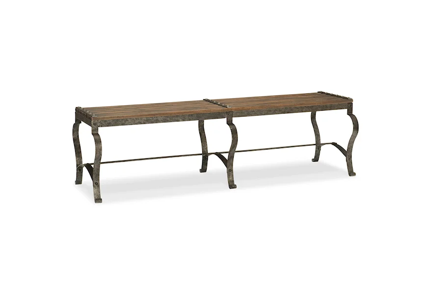 Hill Country Ozark Bed Bench by Hooker Furniture at Reeds Furniture