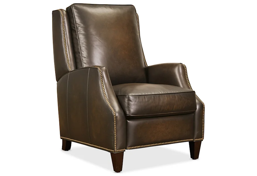 Kerley Manual Push Back Recliner by Hooker Furniture at Zak's Home