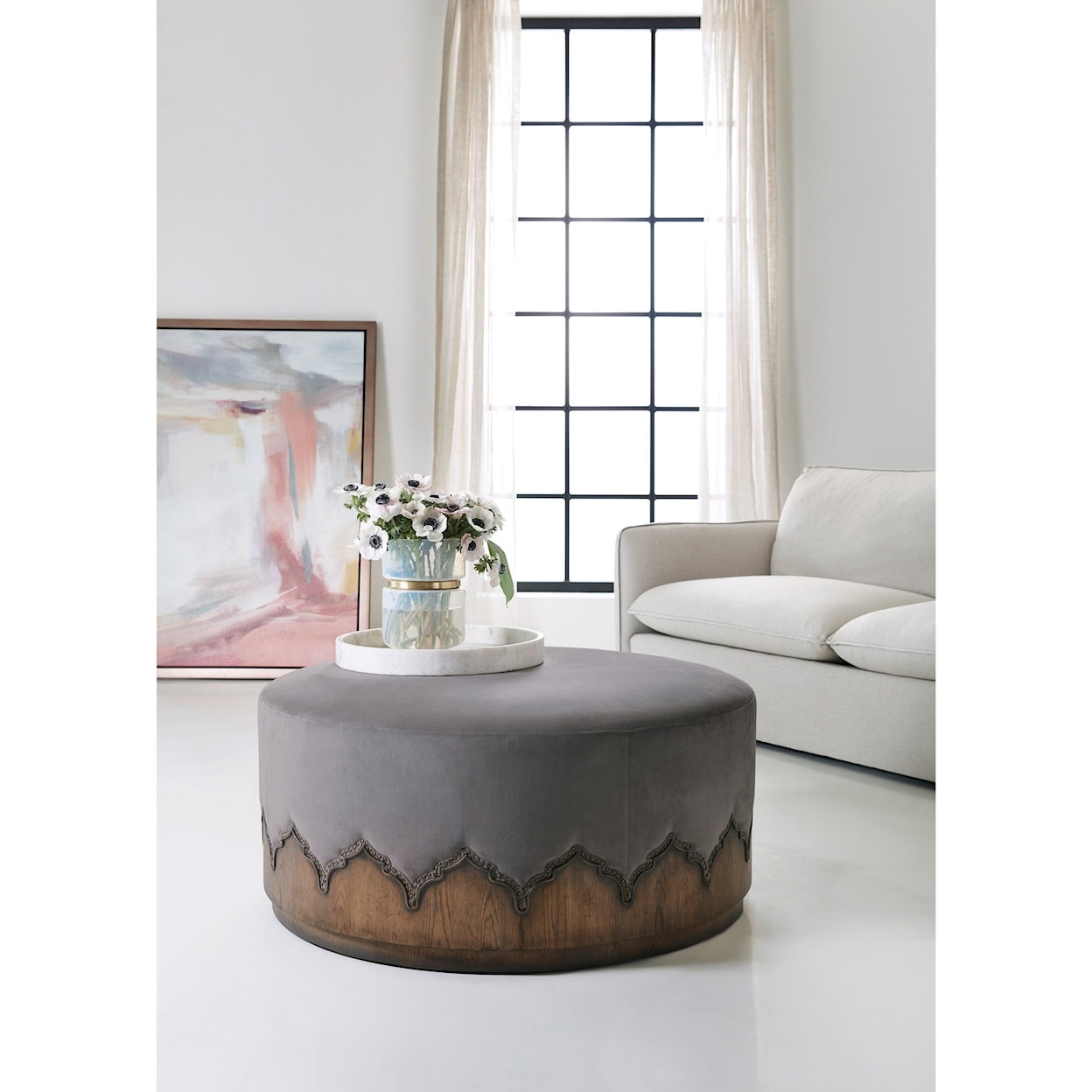 Hooker Furniture Melange Cocktail Ottoman