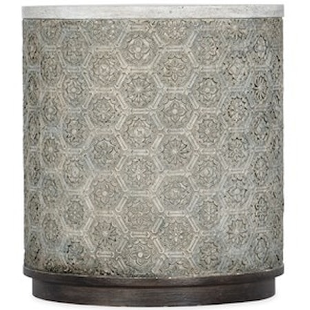 Greystone Round End Table