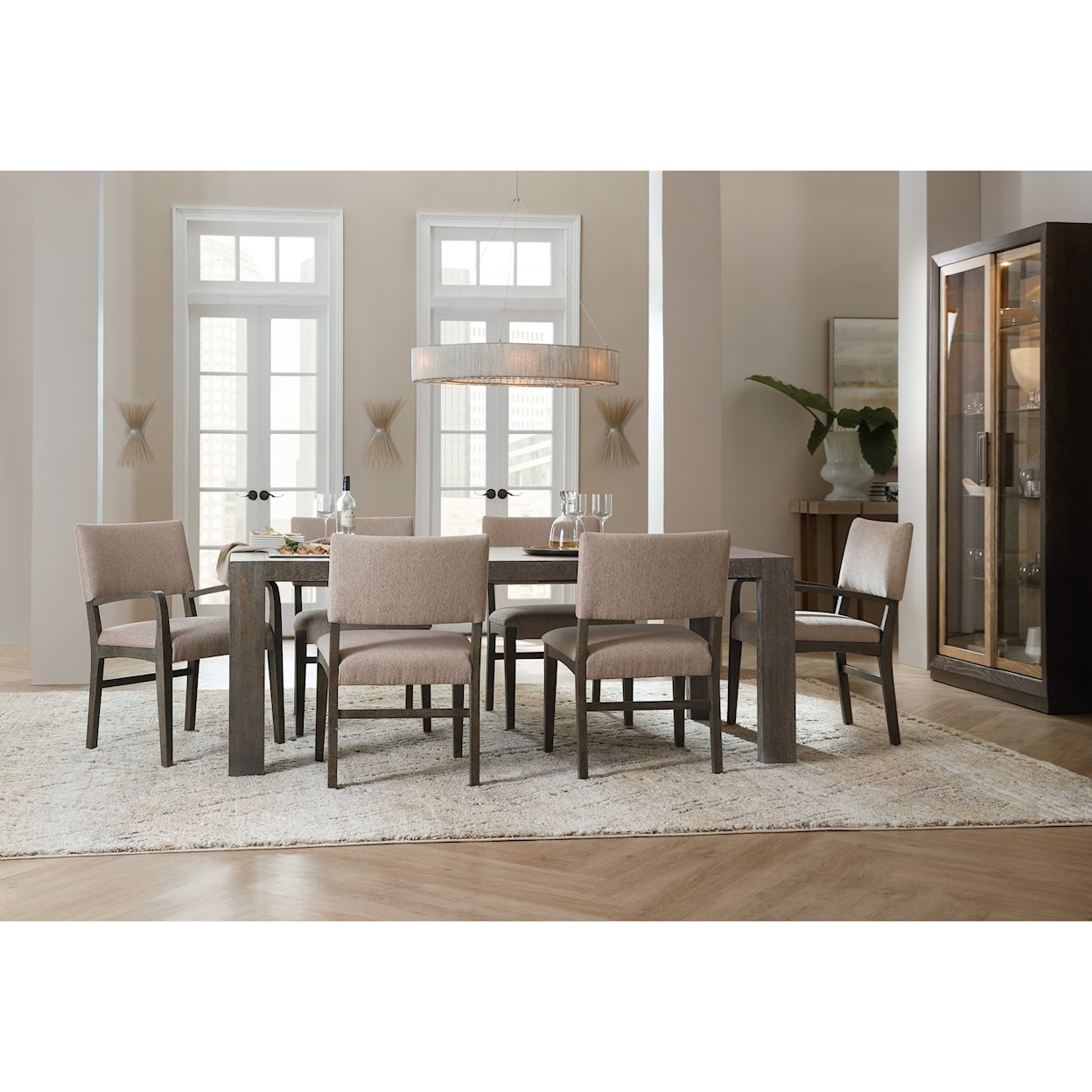Hooker Furniture Miramar - Point Reyes Umberto Leg Dining Table