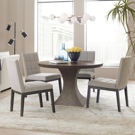 5 Piece Table and Chair Set