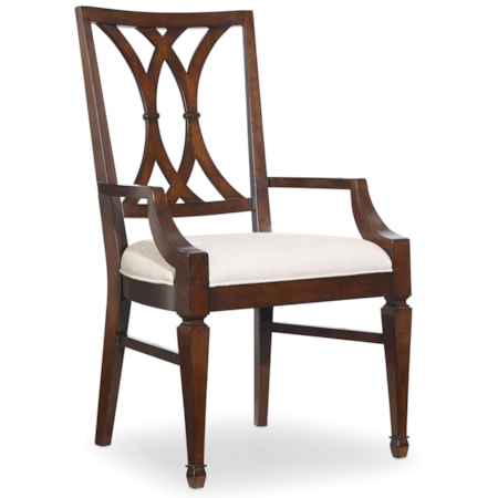 Splat Back Arm Chair