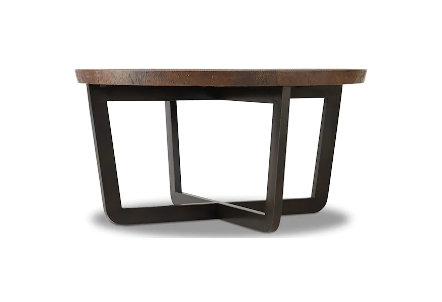 Parkcrest Round Cocktail Table by Hooker Furniture at Stoney Creek Furniture 