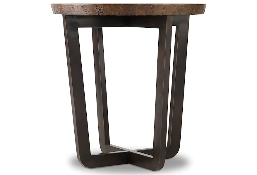 Parkcrest Round End Table by Hooker Furniture at Zak's Home