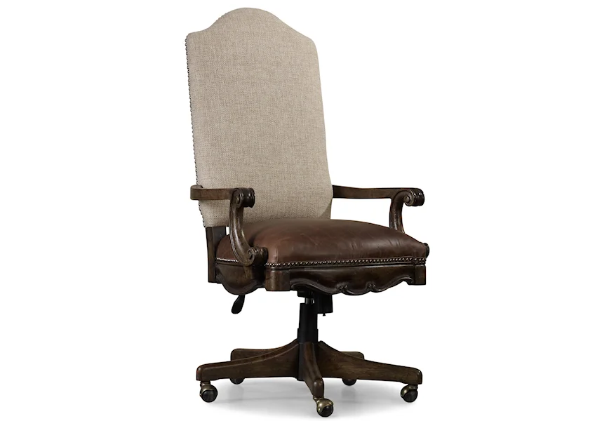 Rhapsody Tilt Swivel Chair by Hooker Furniture at Stoney Creek Furniture 