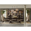 Hooker Furniture Rhapsody Rectangular Dining Group w/ 2 Tufted Chair