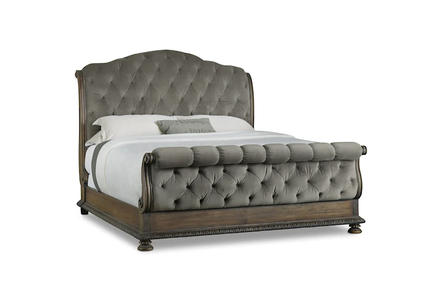 Rhapsody King Tufted Bed by Hooker Furniture at Zak's Home
