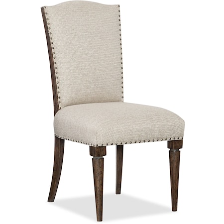 Deconstructed Upholstered Side Chair