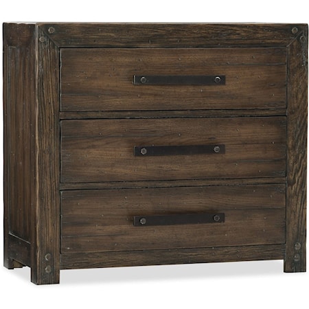 Three Drawer Nightstand