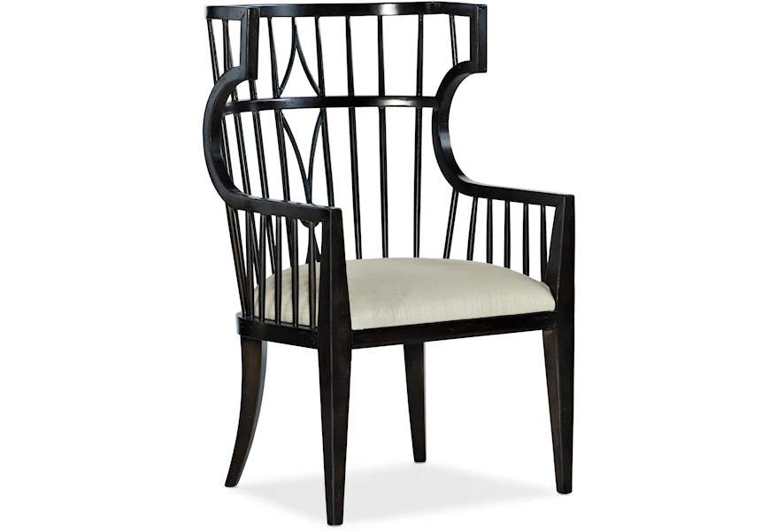 Sanctuary Couture Host Chair by Hooker Furniture at Stoney Creek Furniture 