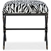 Hooker Furniture Sanctuary Zebre Bed Bench