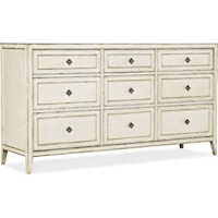 Anastasie 9-Drawer Dresser  with Felt-Lined Jewelry Tray