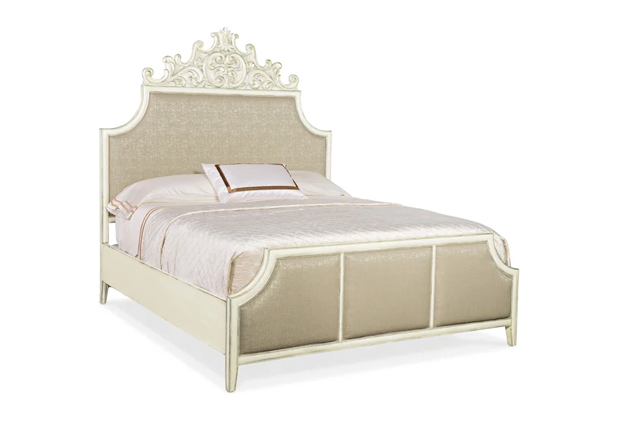 Sanctuary Anastasie Upholstered King Bed by Hooker Furniture at Stoney Creek Furniture 