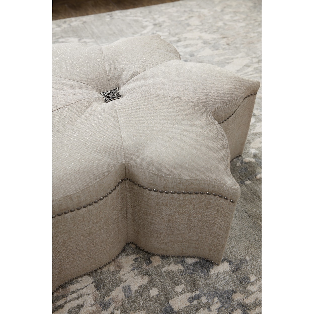 Hooker Furniture Sanctuary Star of the Show Ottoman