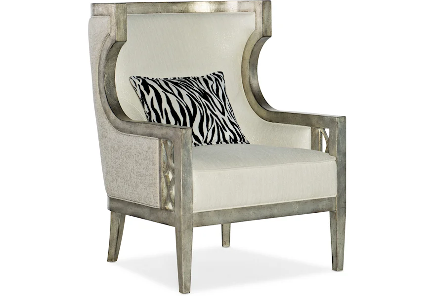 Sanctuary Debutant Wing Chair by Hooker Furniture at Stoney Creek Furniture 