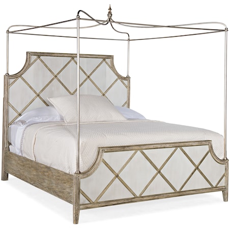 Diamont California King Canopy Bed