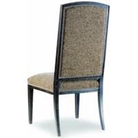 Mirage Side Chair with Nail Head Trim