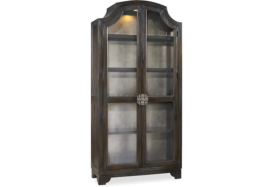 Sanctuary Glass Bunching Curio by Hooker Furniture at Esprit Decor Home Furnishings