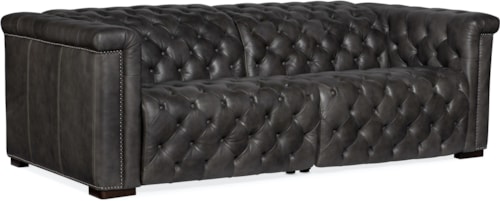 Power Leather Motion Sofa with Power Headrest
