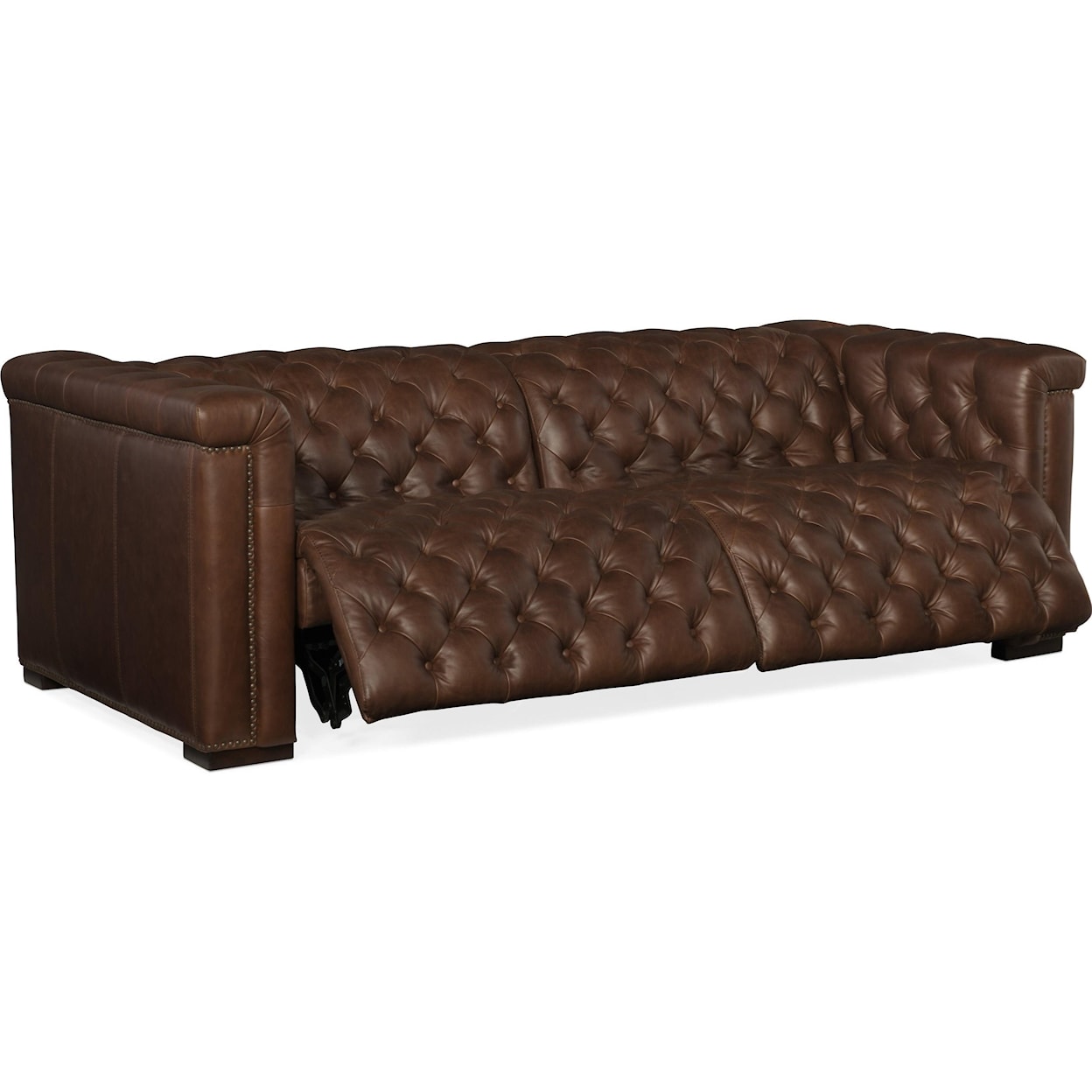 Hooker Furniture Savion Power Leather Motion Sofa