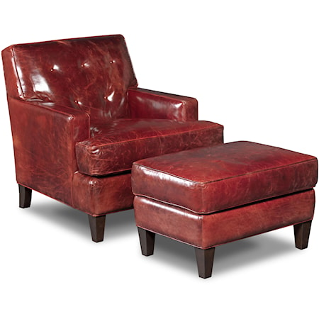 Covington Bogue Chair and Ottoman