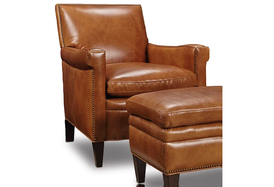 Club Chairs Morrison Club Chair by Hooker Furniture at Belfort Furniture