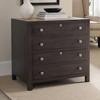 Lateral File Cabinet with 2 Locking Drawers