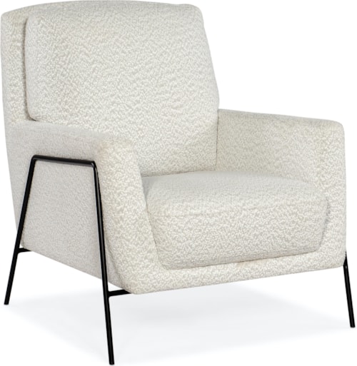 Metal Frame Club Chair