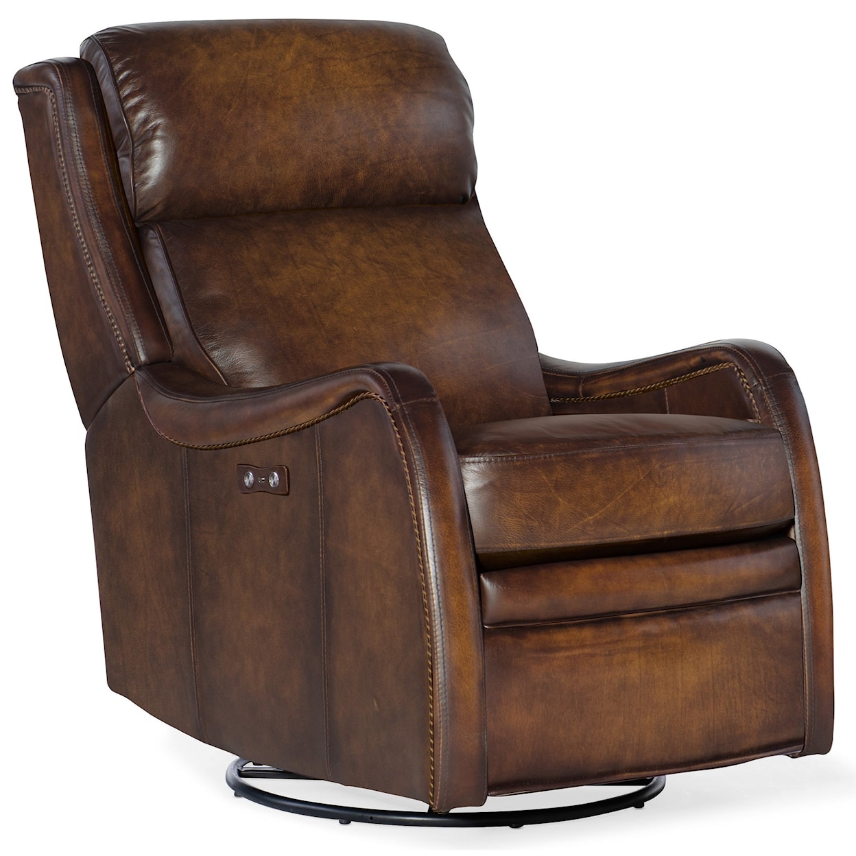 Hooker Furniture Stark Power Swivel Glider Recliner