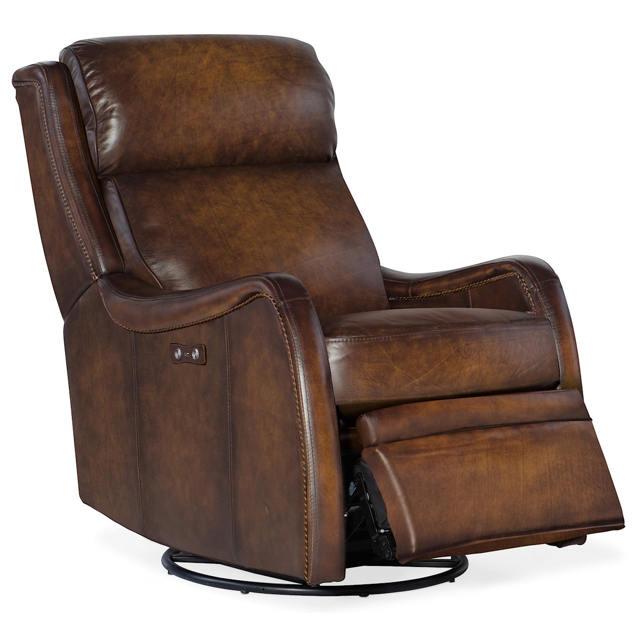 Hooker Furniture Stark Power Swivel Glider Recliner